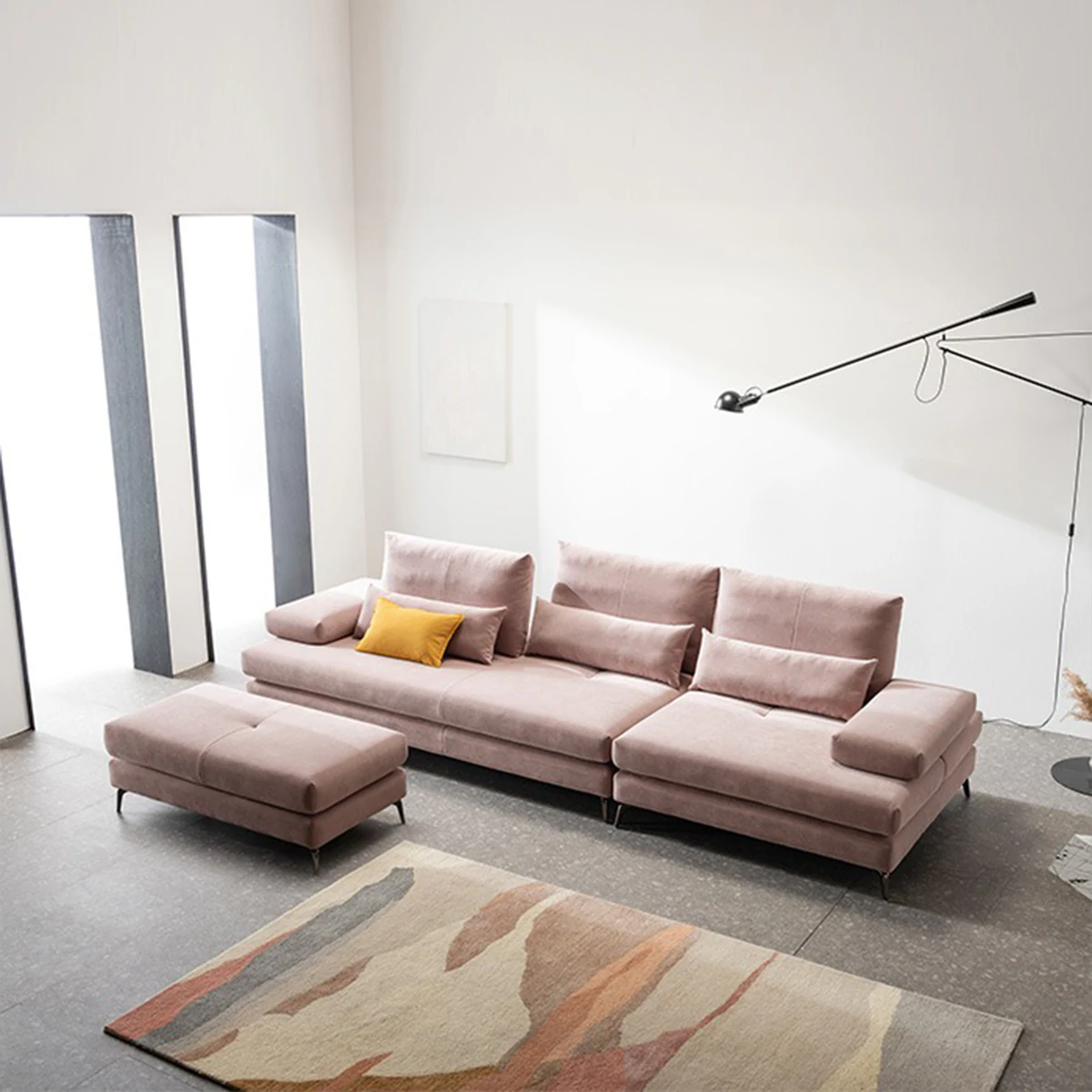 Casimira fabric sofa 3D Model .c4d .max .obj .3ds .fbx .stl .blend