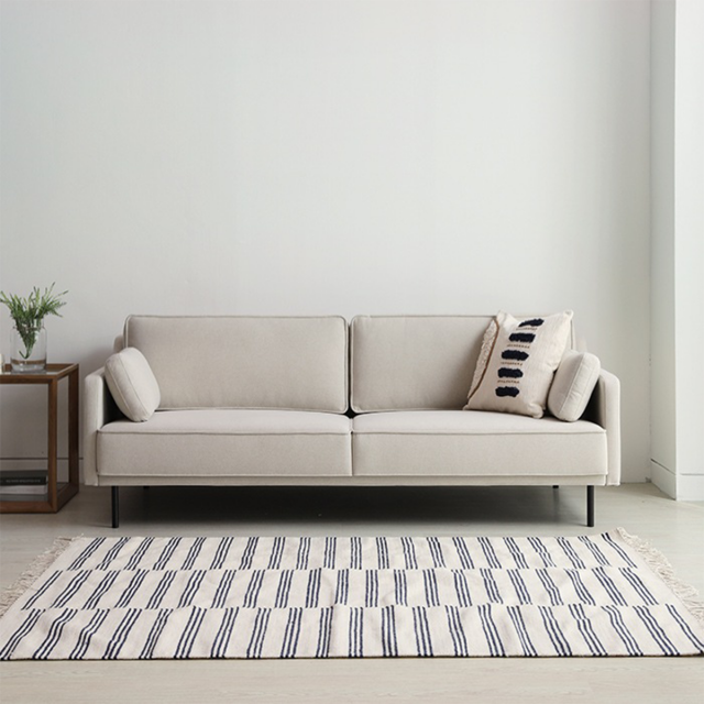Fabric Sofa 3D Модель .c4d .max .obj .3ds .fbx .stl .blend 