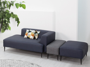 Waterproof leather sofa 3D Model