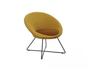 Arm chair Garbo Yellow 3D Model