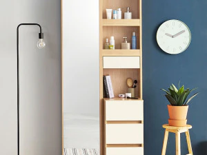 Diva full body mirror dressing table 3D Model