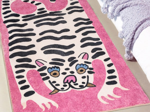 Tibetan tiger animal rug carpet 3D Model