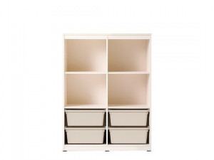 Bookcase 870 Neutral Beige Modello 3D