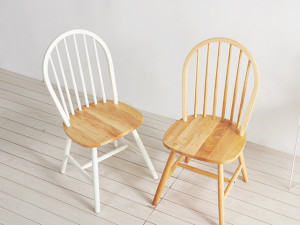 Sweet Wood Cafe Dining Chair 3D मॉडल
