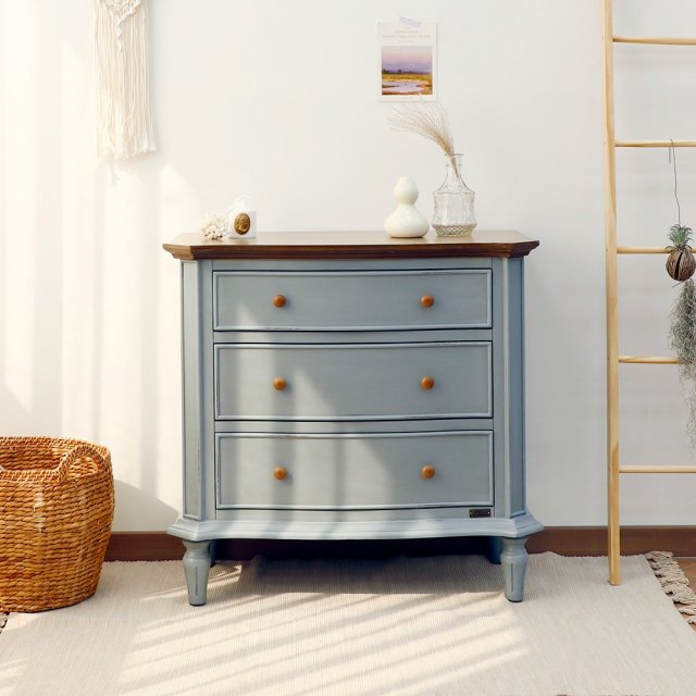 3-tier chest of drawers 3D Модель .c4d .max .obj .3ds .fbx .stl .blend 