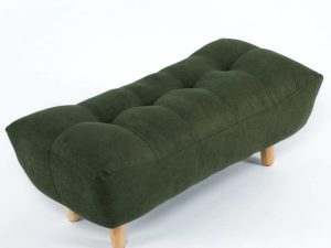 Fog fabric bench sofa chair for two 3D Model