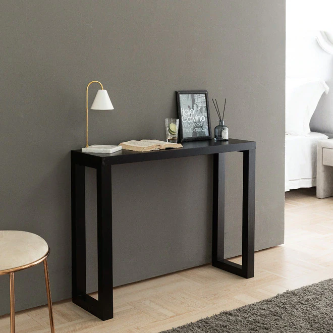 Angie Solid Wood Console Table 3D Model .c4d .max .obj .3ds .fbx .stl .blend 