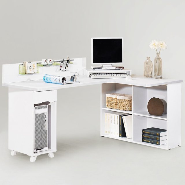Winnie Corner Desk PC Type Modello 3D .c4d .max .obj .3ds .fbx .stl .blend 
