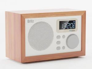 Alto-falante portátil Bluetooth Britz BA-C1 Modelo 3D