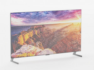 Samsung 85 inch Collection Exhibition 3D Model