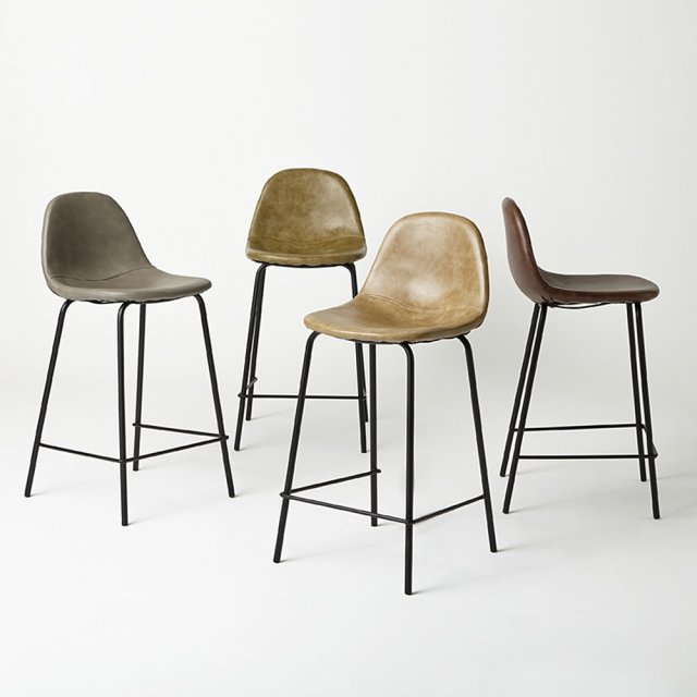 Vintage bar chair Modelo 3D .c4d .max .obj .3ds .fbx .stl .blend 
