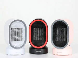 Mini ventilatore rotante per aria calda Modello 3D