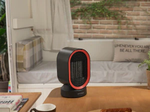 Rotating mini hot air fan 3D Model
