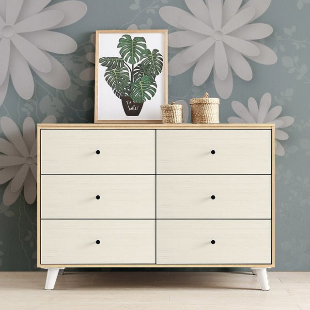 Mori 3-tier 1200 wide chest of drawers series Model 3D .c4d .max .obj .3ds .fbx .stl .blend 