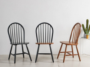 Sweet Wood Cafe Dining Chair GMF001 3Dモデル