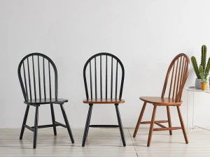 Sweet Wood Cafe Dining Chair GMF001 3D Model