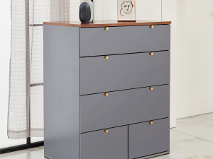 Alex 800 4-tier wide chest of drawers 3D Model