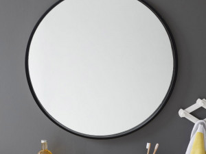 Wood round mirrorWood round mirror Modelo 3D