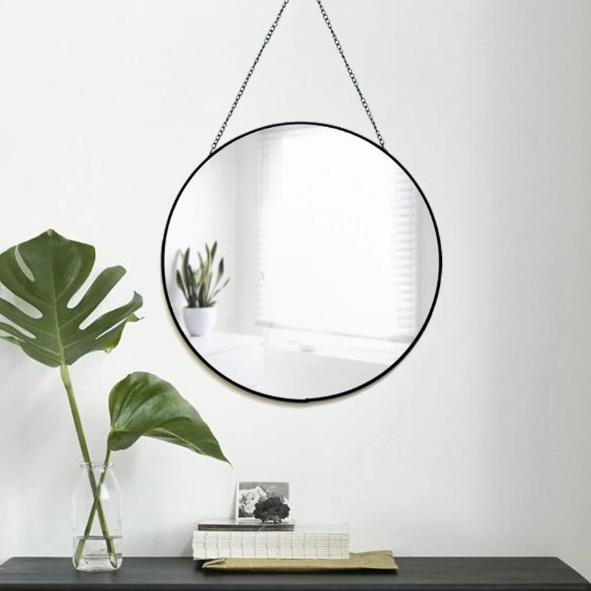 Octagonal strap wall mirror 3D Model .c4d .max .obj .3ds .fbx .stl .blend 
