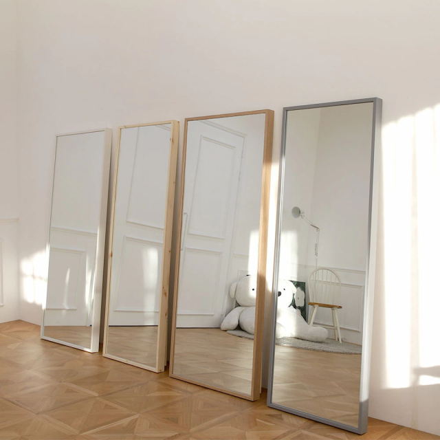 Full-length mirror 3D Model .c4d .max .obj .3ds .fbx .stl .blend 
