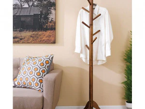 TP-083 원목행거 스탠드행거 3D 모델