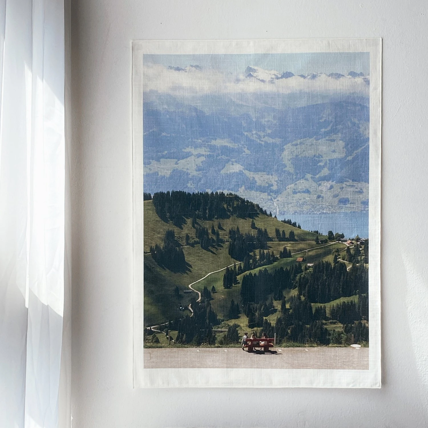 Fabric Poster - Switzerland 3D Model .c4d .max .obj .3ds .fbx .stl .blend