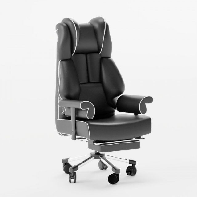 Prime Chair Office Modelo 3D .c4d .max .obj .3ds .fbx .stl .blend 