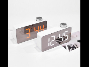Mirror clock 3D Model