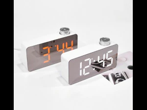 Mirror clock 3D Model