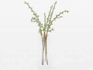 Able Bamboo Delight Ring Vase 3D मॉडल