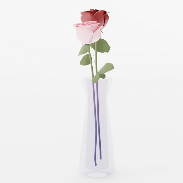 Rose Bouquet Modelo 3D .c4d .max .obj .3ds .fbx .stl .blend 