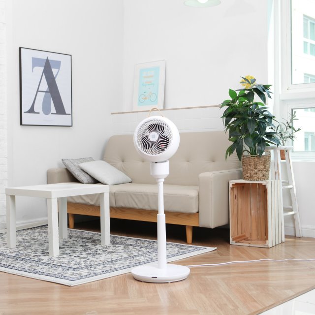 360 degree rotating stand air circulator Modelo 3D .c4d .max .obj .3ds .fbx .stl .blend 