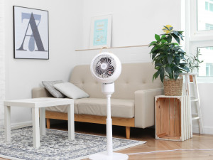 360 degree rotating stand air circulator 3Dモデル