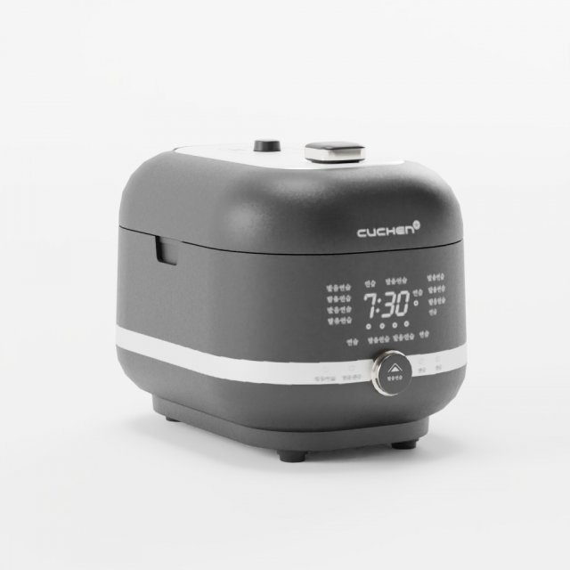 Rice cooker CJR-PM0610RHW 3D Модель .c4d .max .obj .3ds .fbx .stl .blend 