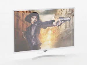 Бездоганний ігровий монітор 3D Модель