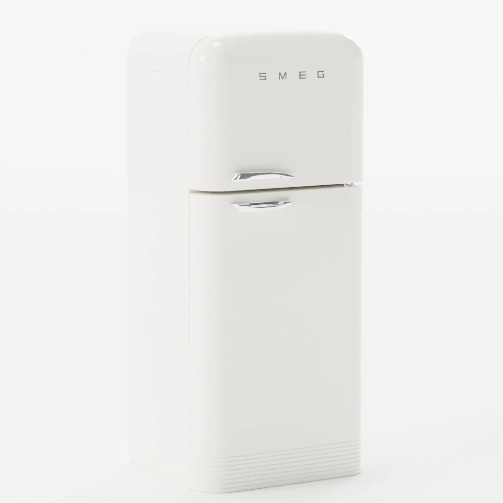 FAB50 refrigerator 3D Model .c4d .max .obj .3ds .fbx .stl .blend 