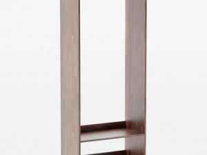 OFFENE AUSSTELLUNGSSCHRANK 3D Modell