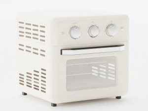 Retro Oven Air Fryer 3D Model