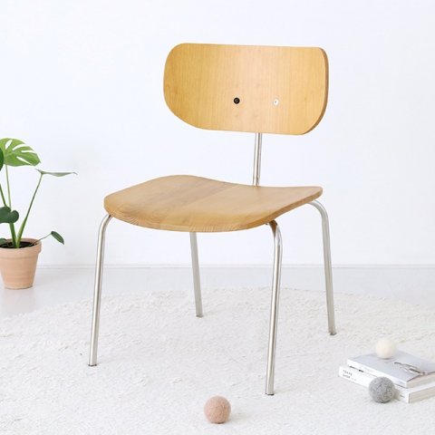 DONALT wooden chair teak Modelo 3D .c4d .max .obj .3ds .fbx .stl .blend 