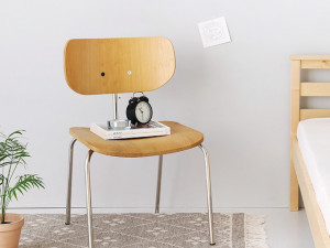DONALT wooden chair teak Modelo 3D