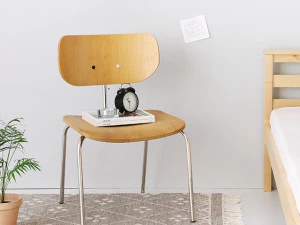 DONALT wooden chair teak 3D Model
