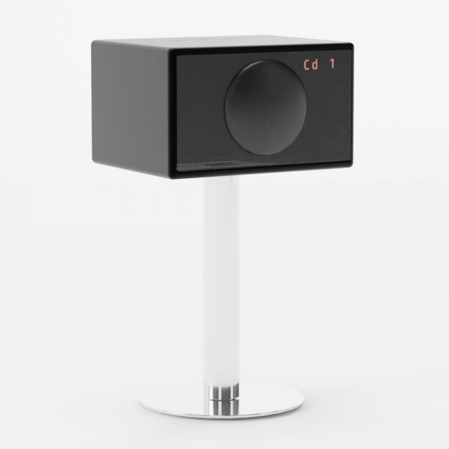 Bluetooth speaker black 3D Model .c4d .max .obj .3ds .fbx .stl .blend 
