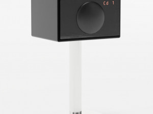 Bluetooth speaker black 3D Model