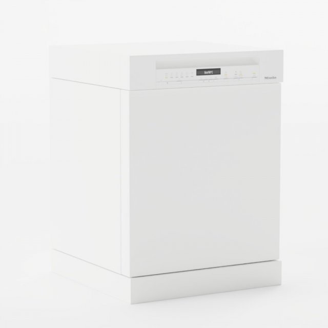 Miele 16-seater dishwasher G7104C SC 3Dモデル .c4d .max .obj .3ds .fbx .stl .blend 