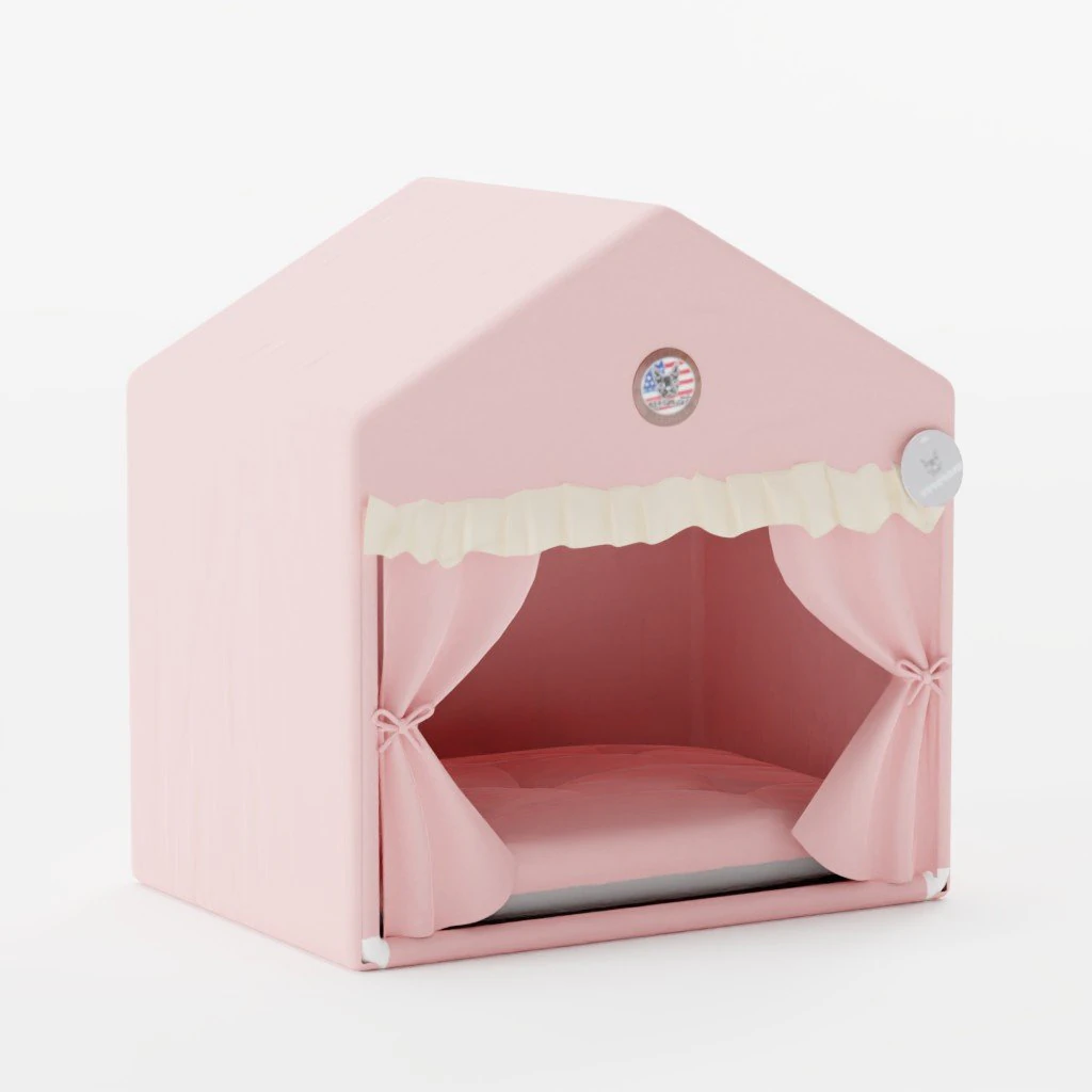 Pet tent house 3D Model .c4d .max .obj .3ds .fbx .stl .blend 