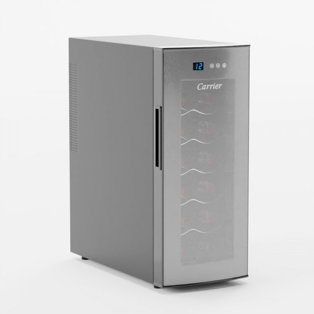 Carrier Premium Wine Cellar 3D मॉडल .c4d .max .obj .3ds .fbx .stl .blend 