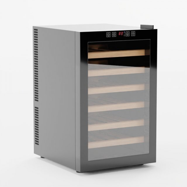 Semiconductor 28 wine cellar BW 3D मॉडल .c4d .max .obj .3ds .fbx .stl .blend 