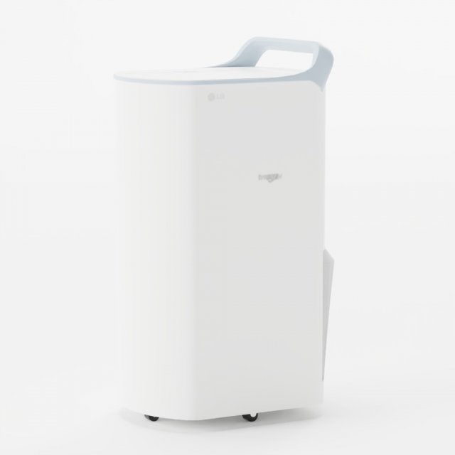 LG Whisen Dual Inverter Dehumidifier 3D Model .c4d .max .obj .3ds .fbx .stl .blend 