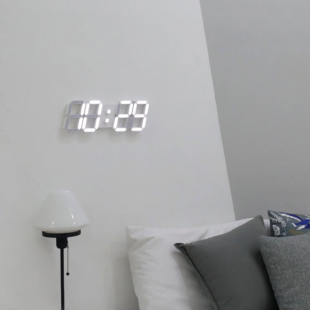 3D LED Wall Clocks 3D Model .c4d .max .obj .3ds .fbx .stl .blend 