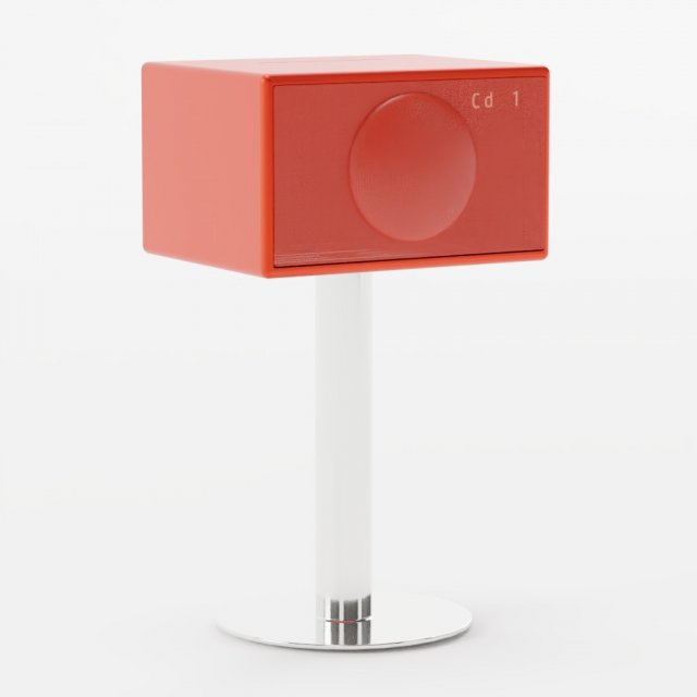 Audio System Model L 3D Model .c4d .max .obj .3ds .fbx .stl .blend 
